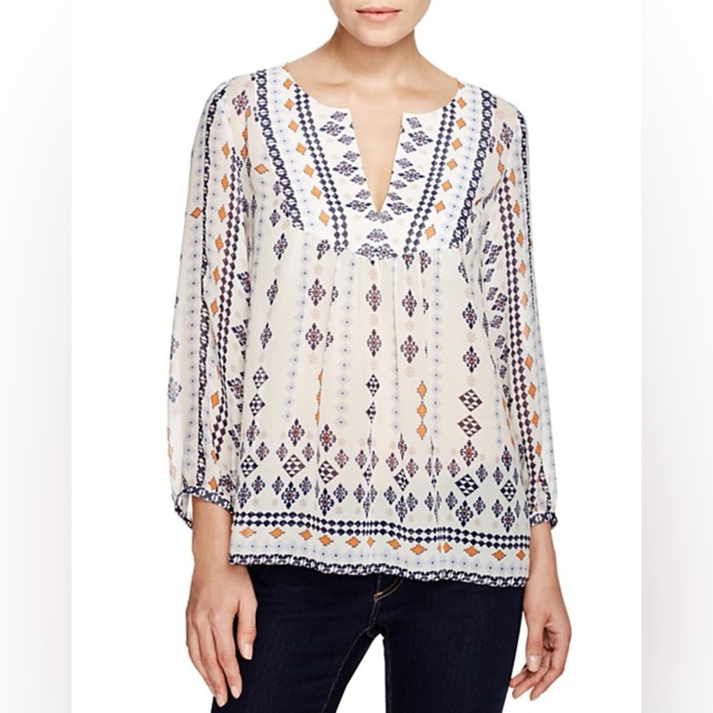 Joie Jennings Printed Tunic Top- Size XS